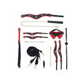 OUCH! MILAN Bondage Kit with Bag - - Collars And Cuffs
